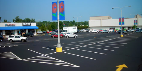 We maintain, repair, and protect your parking lot, whether large or small!
